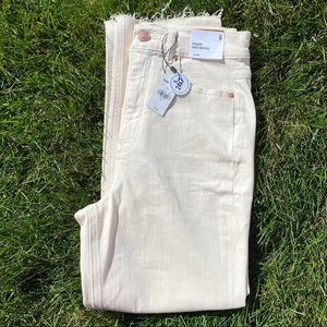 Express Super High Rise Straight Leg Jeans